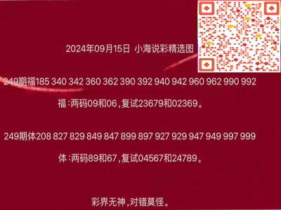 今日福彩3D玄机图解析与牛彩网独家解读