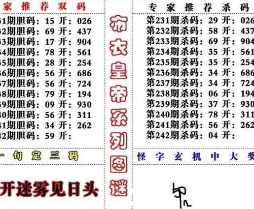 福彩3D今天的字谜图谜——探索幸运之门